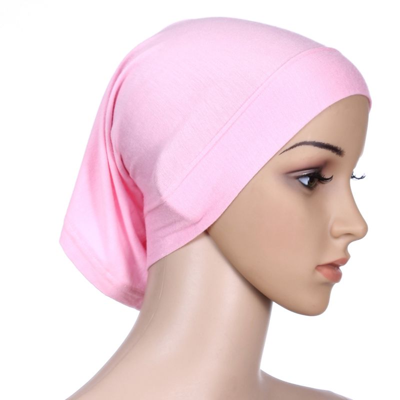 Unisex cap-skjerf dekket med mercerisert bomullsstoff_voghion.com