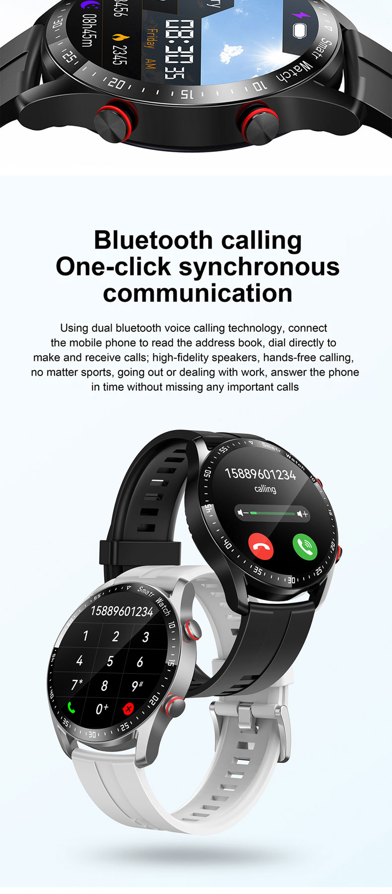 ECG + PPG Bluetooth appel montre intelligente hommes Laser santé pression artérielle Fies montres homme sport étanche Smartwatch + boîte_voghion.com