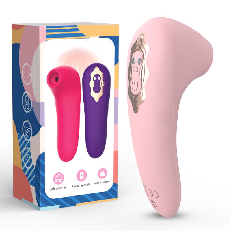 Silicone Vibrator 10 Speeds Female Masturbator Mini Device USB Rechargeable Clitoral Stimulator Sucking_voghion.com