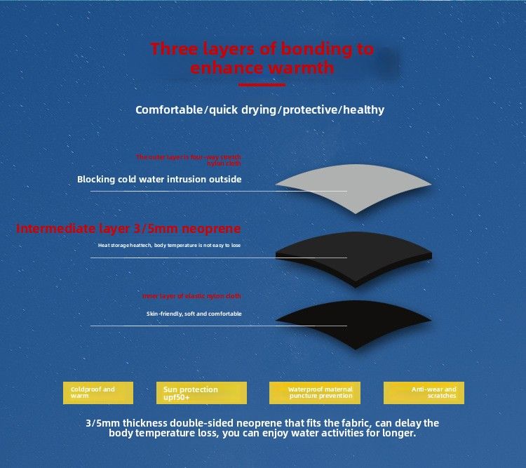 Combinaison de plongée professionnelle chaude et résistante au froid pour homme et femme, 3 à 5 mm, une pièce, pour la pêche, la chasse et la plongée avec tuba_voghion.com