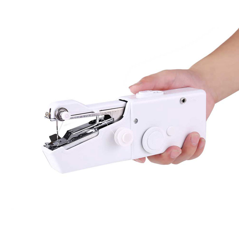 INNE maszyna do szycia ręczna przenośna Mini elektryczna linia prosta robótki domowe do szybkich napraw narzędzie do majsterkowania_voghion.com