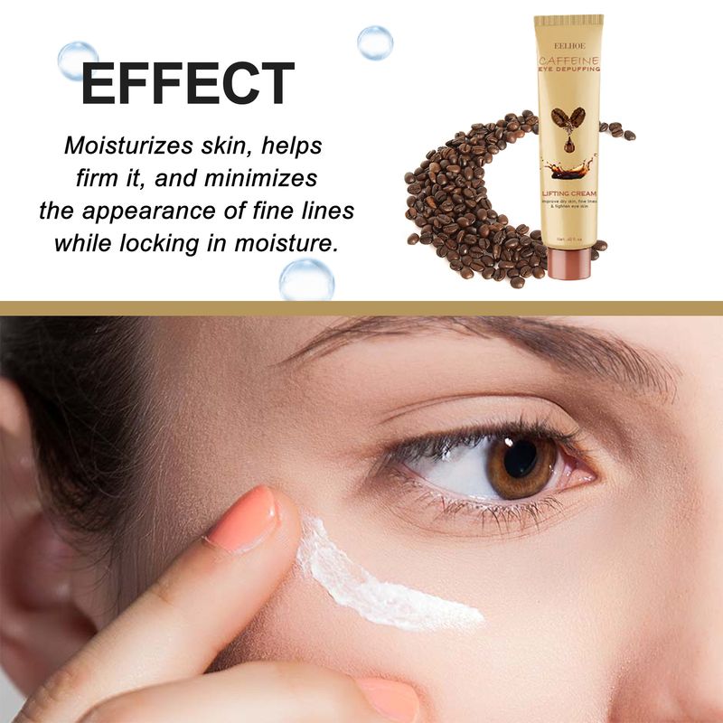 Creme Lifting para os Olhos EELHOE Hidrata a Pele ao Redor dos Olhos, Clareia Linhas Finas, Bolsas e Olheiras_voghion.com