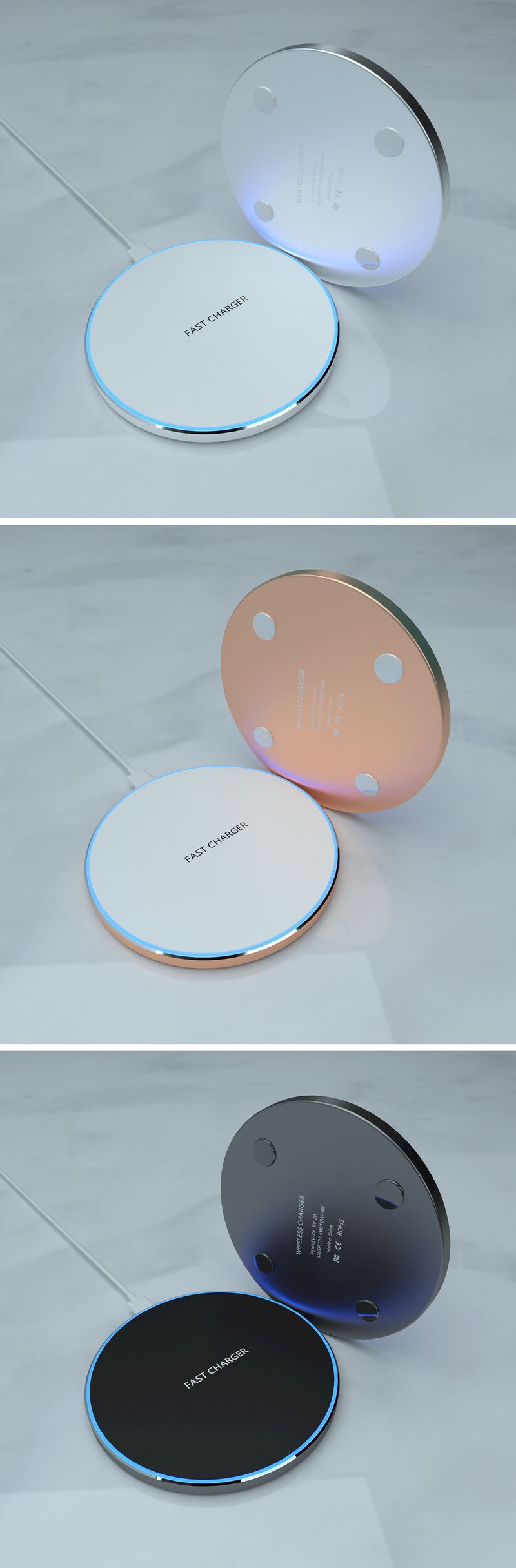 Musikfestival. Geeignet für Smartphones von Apple, Huawei und Xiaomi, Typ-C-Ladegerät mit intelligentem Atemlicht, 15 W_voghion.com