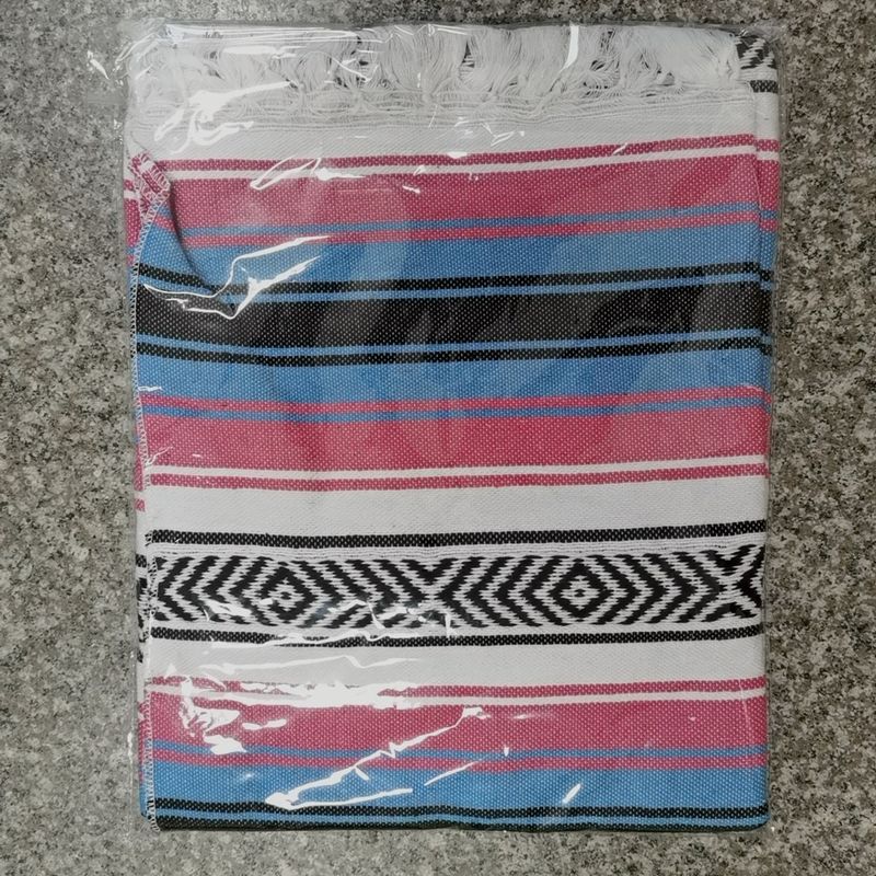Geometric Tassel Style Blanket Woven Tassel Beach Towel Blanket Beach Blanket Picnic Mat Yoga Cotton Blanket_voghion.com