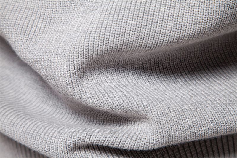 Nieuwe herfst- en wintertrui voor heren in Europese maat, heren met lange mouwen, halve rits, opstaande kraag, effen kleur, casual trendtrui die bij elkaar past_voghion.com