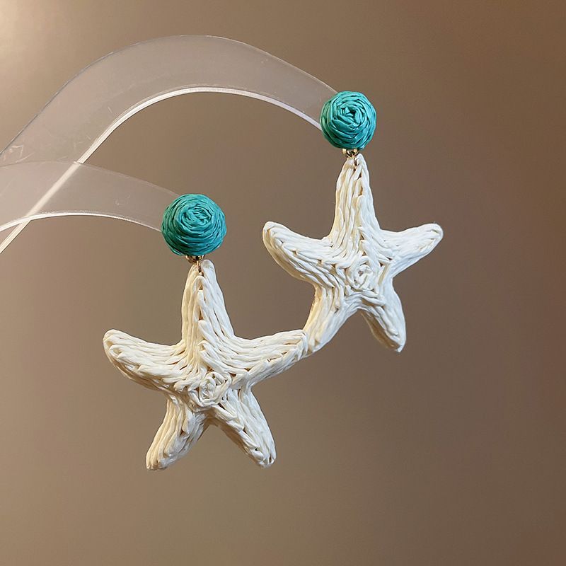 Orecchini con nappe a forma di fiore in stile bohémien, eleganti, versatili, stile vacanza, leggeri e di alta qualità._voghion.com