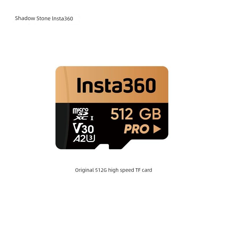 Shadow Stone Insta360 originální paměťová karta 128G TF karta 256G/512G adaptér X4 // X3/Ace Pro_voghion.com