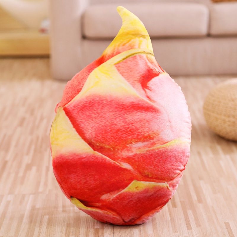 3D-Pfirsich-Plüschkissen mit niedlicher Fruchtform für Büro- und Heimdekoration_voghion.com