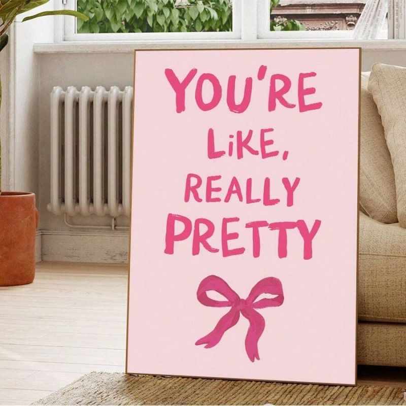 Frameless Poster Core Print Oil Canvas Hanging Decorative Wall Painting_voghion.com