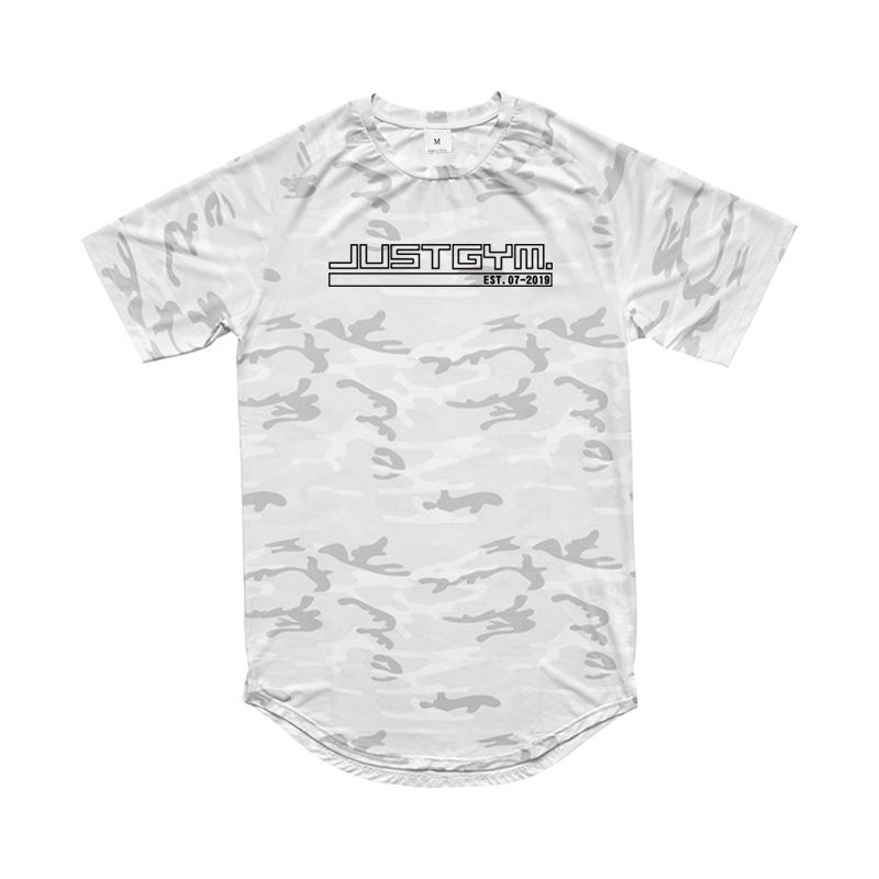 Short sleeved camouflage shirt for men's summer T-shirt, quick drying exercise, yoga, running, basketball, training,_voghion.com