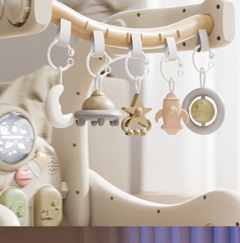 Qiao Le Bear Baby Pedal Piano Fitness Rack Walker 3 luni 6 Puzzle Educație timpurie Nou-născut Toddler Baby Toys_voghion.com