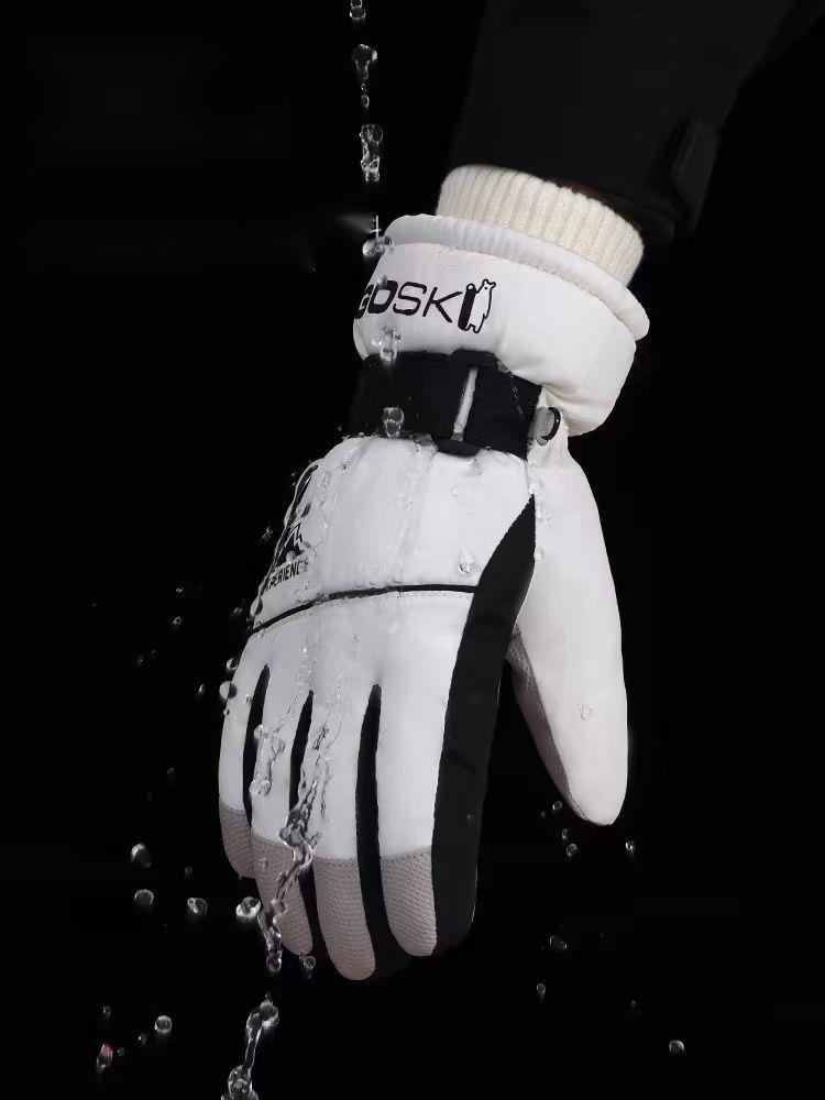 Five Finger Skiing Warm Gloves Windproof, Cold Resistant, Waterproof, Extra Touch Screen, Winter Cycling, Thick Anti_voghion.com