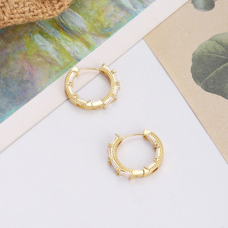 Gioielli e accessori semplici orecchini con micro zirconi intarsiati gioielli da donna di alta qualità da indossare ogni giorno regalo selezionato per la fidanzata_voghion.com