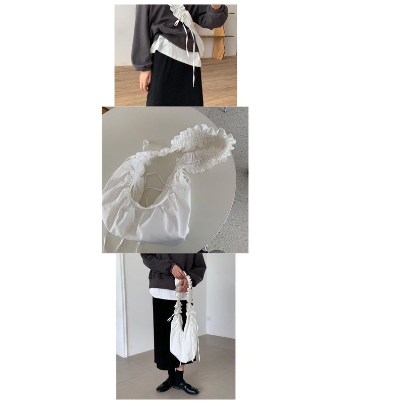Borsa da donna nera, design compatto, grande capacità, nuovo stile autunno/inverno 2025._voghion.com
