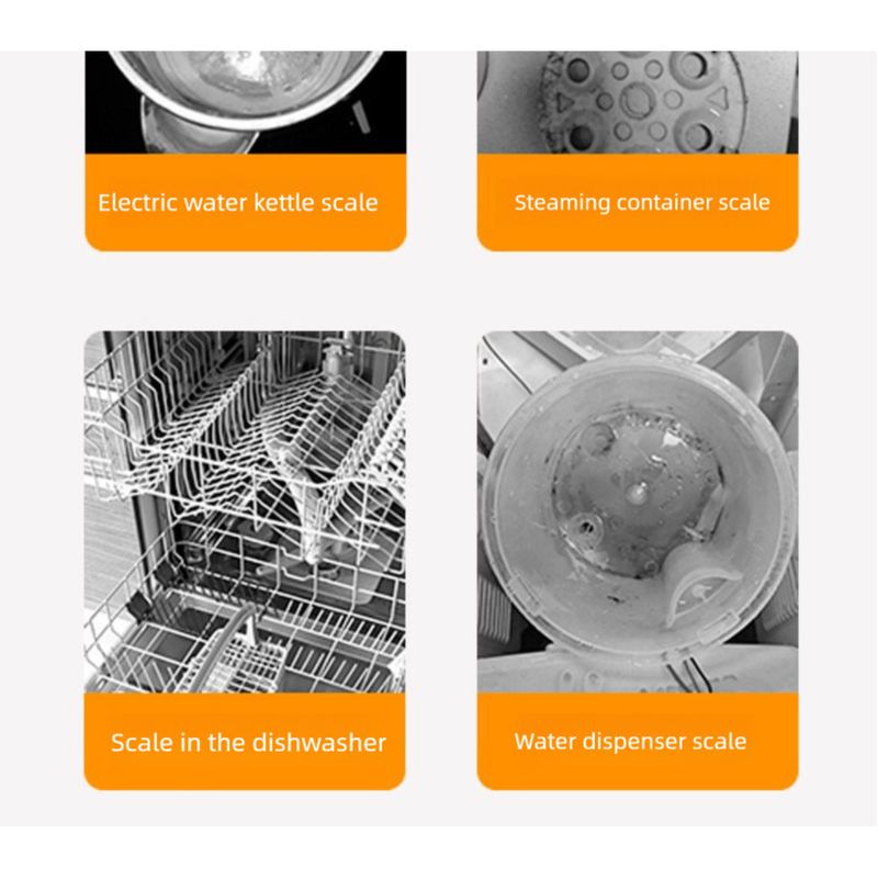 Electric Kettle Descaler Cleaner, Citric Acid Magic Formula For Limescale Removal In Tea Pots Coffee Makers_voghion.com