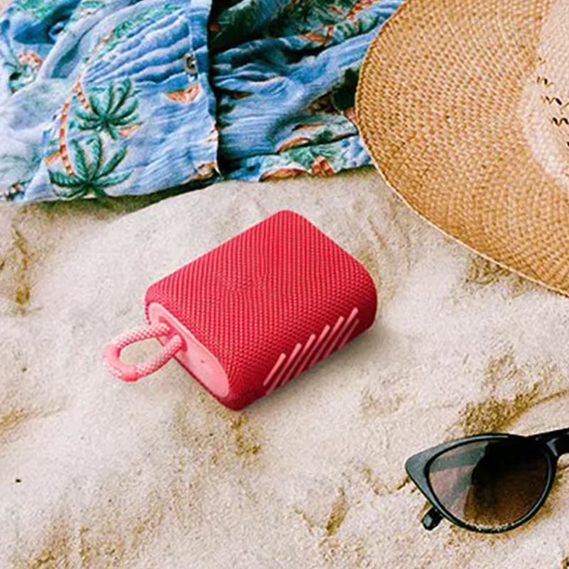 Go 3 Red Box Leistungsstarker Bass-Subwoofer Drahtloser Mini-Party-Lautsprecher GO3 Caixa De Som Bluetooth-Soundsystem Musik_voghion.com