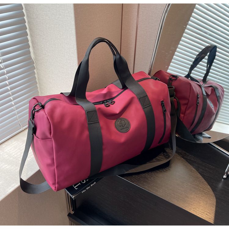 Modische tragbare Reisetasche für Männer, lässige Umhängetasche für Sport und Fitness, trocken und nass getrennte Gepäcktasche für Frauen_voghion.com