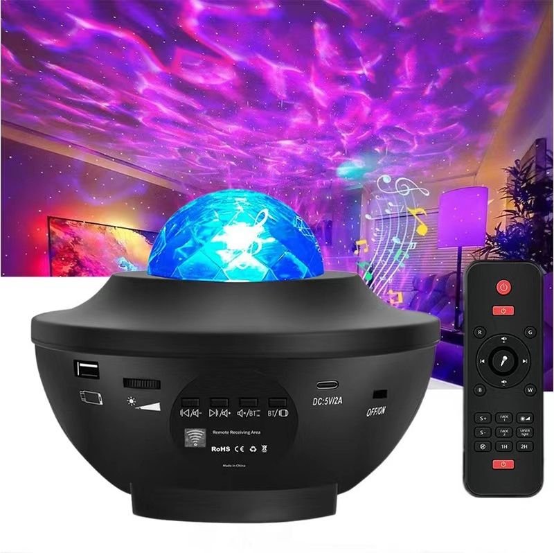 Faarweg Bluetooth Musekslampe RGB Smart Bluetooth Musekslampe E27 drahtlos APP Fernbedienung Museksbühnenlampe_voghion.com