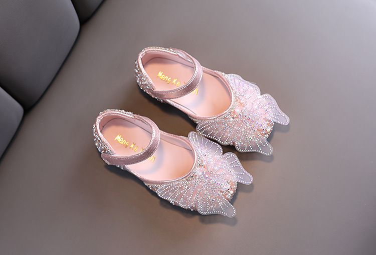 Mode Kleine Große Schleife Quadratischen Mund Dance Performance Schuhe Einzelnen Schuhe Kleine Leder Schuhe_voghion.com