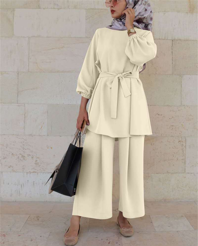 Ropa de mujer Trajes árabes Moda Hijab_voghion.com