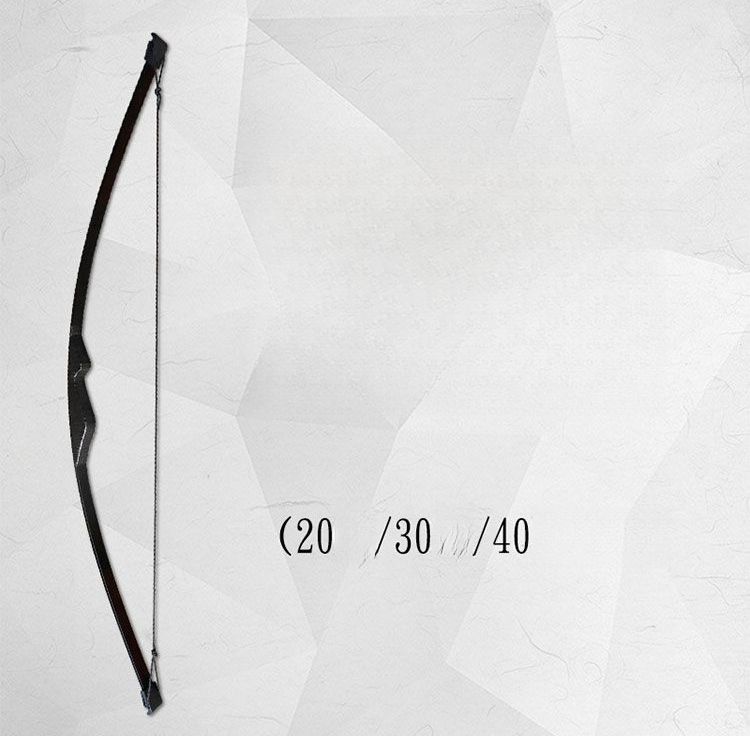 Arco de tiro recto todo en uno para principiantes, set de tiro con arco para deportes al aire libre con papel de diana para excursiones y zonas pintorescas._voghion.com