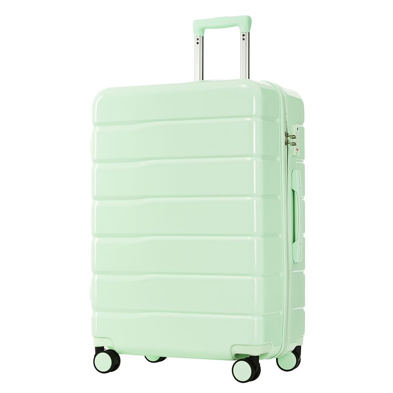 Ensemble de 3 valises (20, 24 et 28 pouces) pour homme et femme, valise ABS et PC avec deux roulettes pivotantes à 360°, serrure TSA et compartiments intérieurs – Idéal pour les voyages en famille ou d'affaires_voghion.com