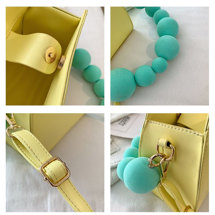 Tangzhu ins borsa a forma di palla a bolle design di nicchia banana per donna 2023 nuova versatile borsa a tracolla con una spalla_voghion.com