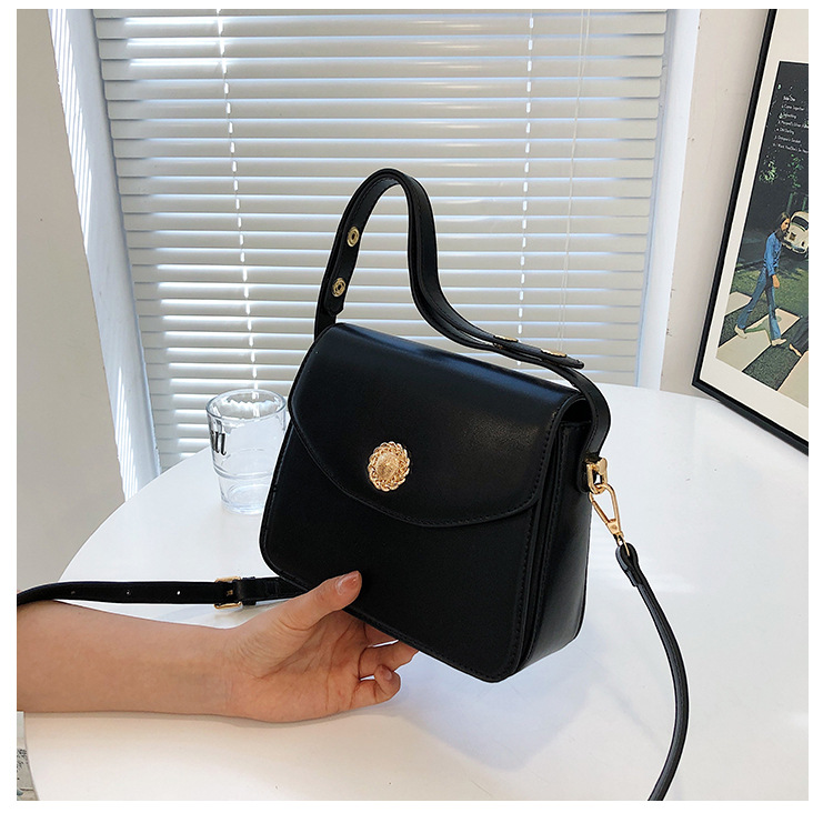 2023 Niche Design New Women's Bag High-end Pure Color Handbag All-match Small square bag ladies shoulder Messenger bag_voghion.com