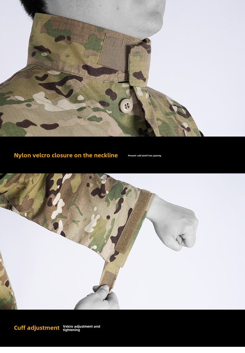 Set de costum de camuflaj jachetă G3 pentru bărbați - Top camuflaj MC, îmbrăcăminte tactică în aer liber Set complet de echipamente_voghion.com
