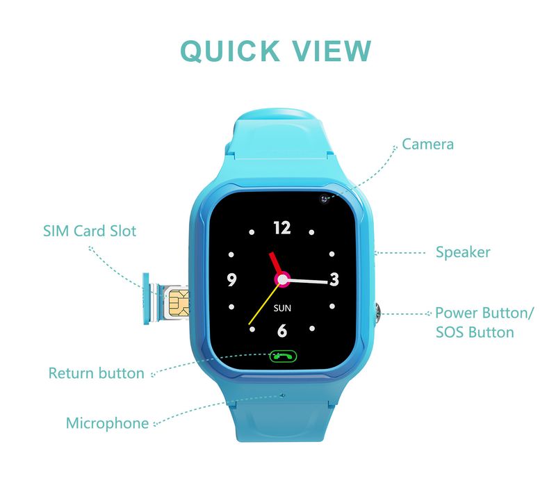 Children's Smart Phone 4G Call LT36 Student Watch_voghion.com