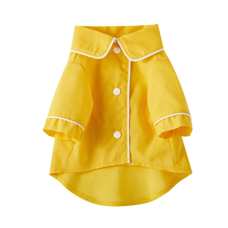 Neu Haustier Pyjamas Home Kleidung Teetasse Kleine Hund Teddy Bichon Kleidung Katze_voghion.com