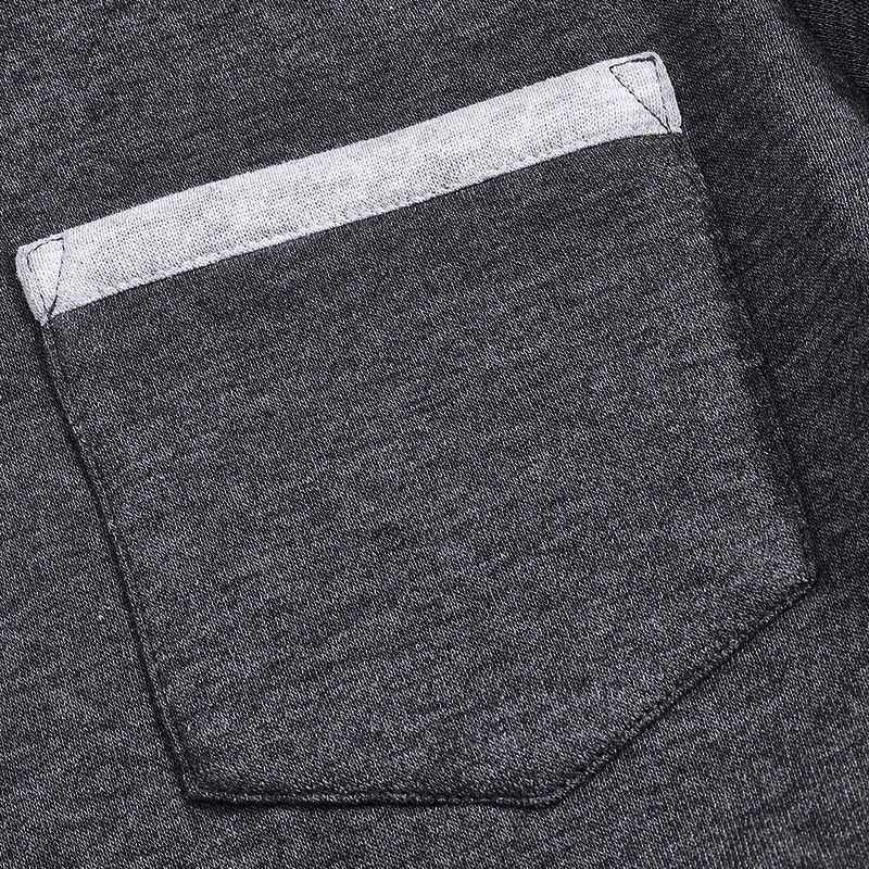 Felpa con cappuccio in pile con mezza zip e colletto rialzato da uomo, per autunno e inverno_voghion.com