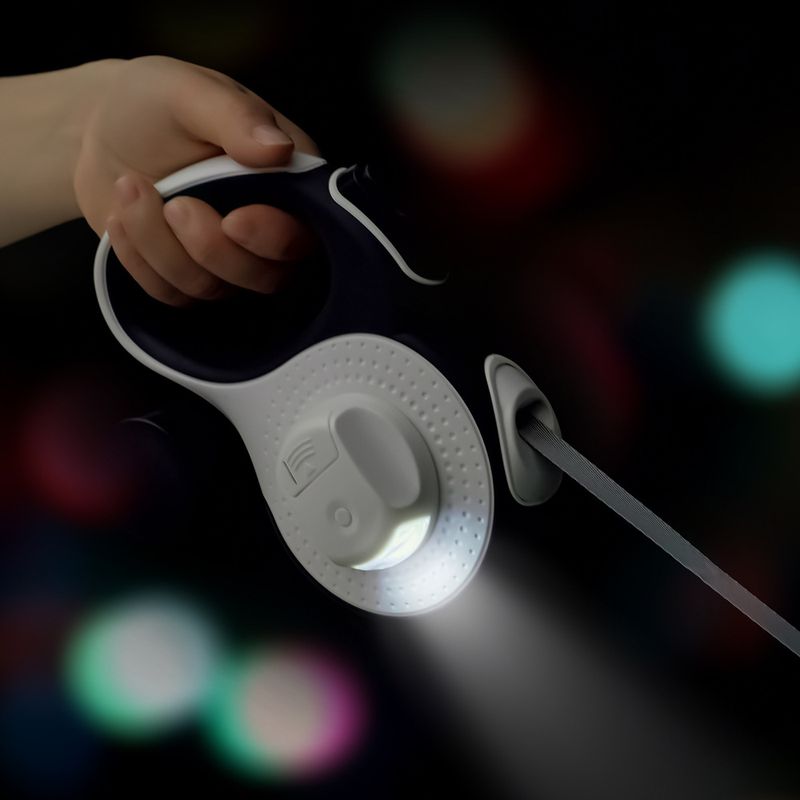5m Automatic Retractable Pet Leash Dog Rope With Trash Can Attachment Also Available 8m_voghion.com
