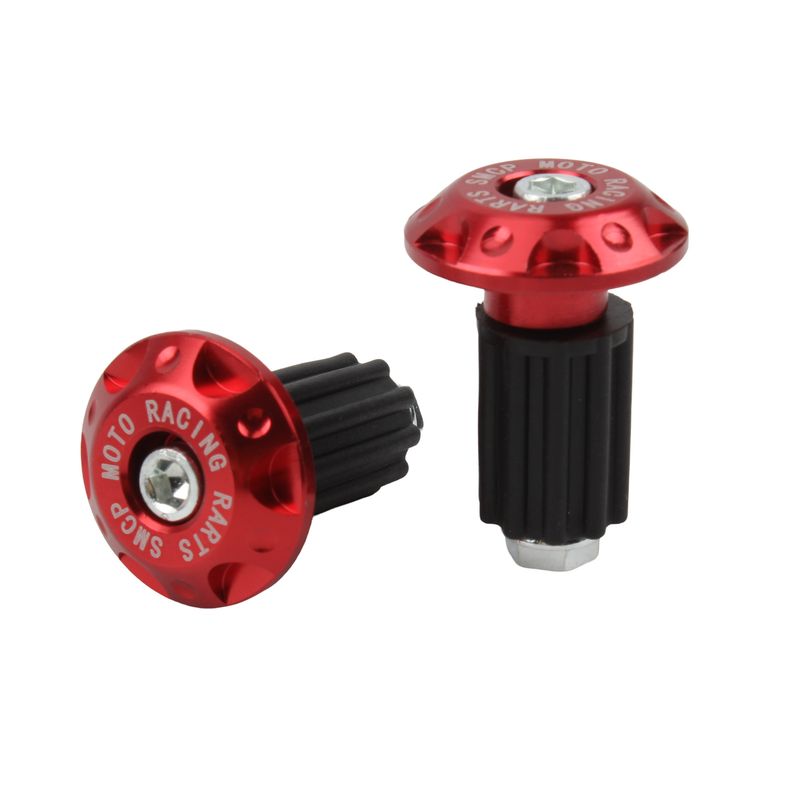 1 paire de bouchons d'extrémité de guidon de moto Honda Yamaha KTM, accessoires de curseur de couverture de bouchon de guidon de moto_voghion.com