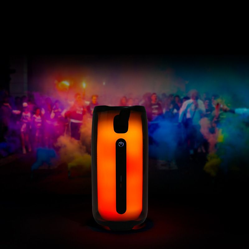 Speaker Pulse5 Pulse6 Flip6 Flip7 Bluetooth-Speaker Portable Speaker Full Screen Ultra Bluetooth-Waterproof Bass Speaker Heavy Bass Color Led Lights_voghion.com