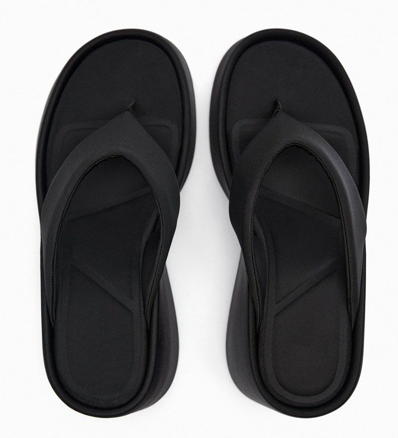 Za Új Érkezés 2024 Nyári Vastag Talpú Flip Ps Női Felsőruházat Flip-ps Megnövelt Platform Cipő Kockás Internet-Híres_voghion.com