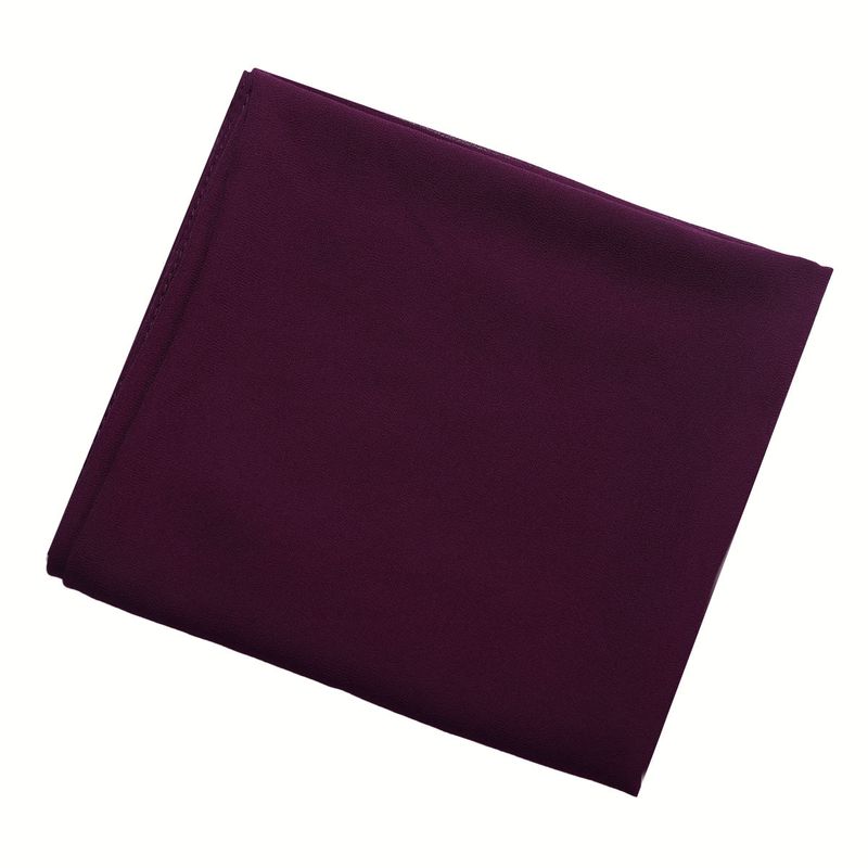 Conjunto de chapéu com base modal e xale de chiffon – combinação de 2 peças lisas/multicoloridas (chapéu feminino suave para a pele, respirável e estiloso)_voghion.com