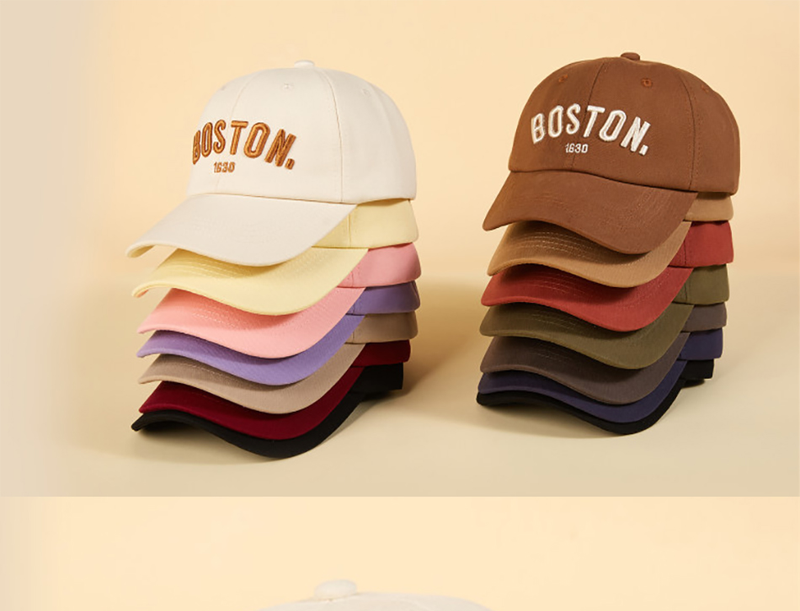 Gorra de béisbol para niños de primavera y verano, gorras de exterior para niños con Bordado de letras lisas, sombrero para el sol para niños y niñas, visera ajustable para bebé_voghion.com