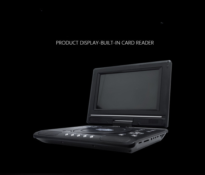 Novi američki standardni 9,8-inčni prijenosni DVD višejezični player EVD zaslon SD kartica USB multimedija cross 8_voghion.com