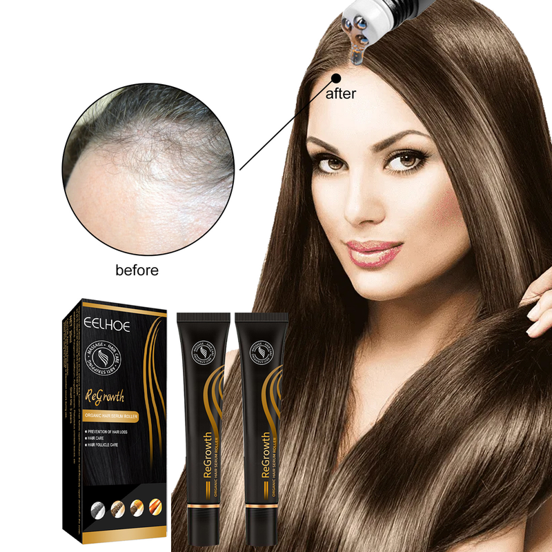 Massage EELHOE Ball Nourishes Roots and Stimulates Scalp Dense Hair with Polygonum multiflorum Nutrient Liquid_voghion.com