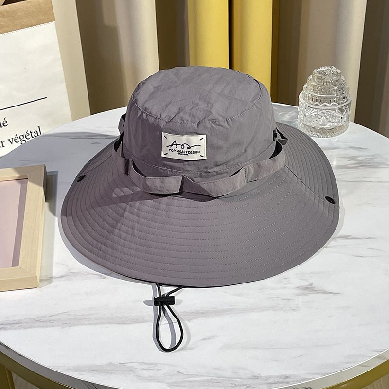 Cappello da cowboy occidentale, a tesa larga, ad asciugatura rapida, per alpinismo, campeggio all'aperto, protezione solare, cappello da pescatore per_voghion.com