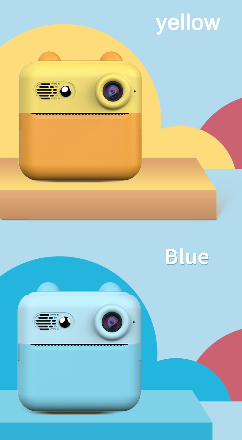 Hot Seller Mini Polaroid-Print Camera For Children, High-definition Shooting, Multifunctional Digital SLR Wholesale, Gifts._voghion.com