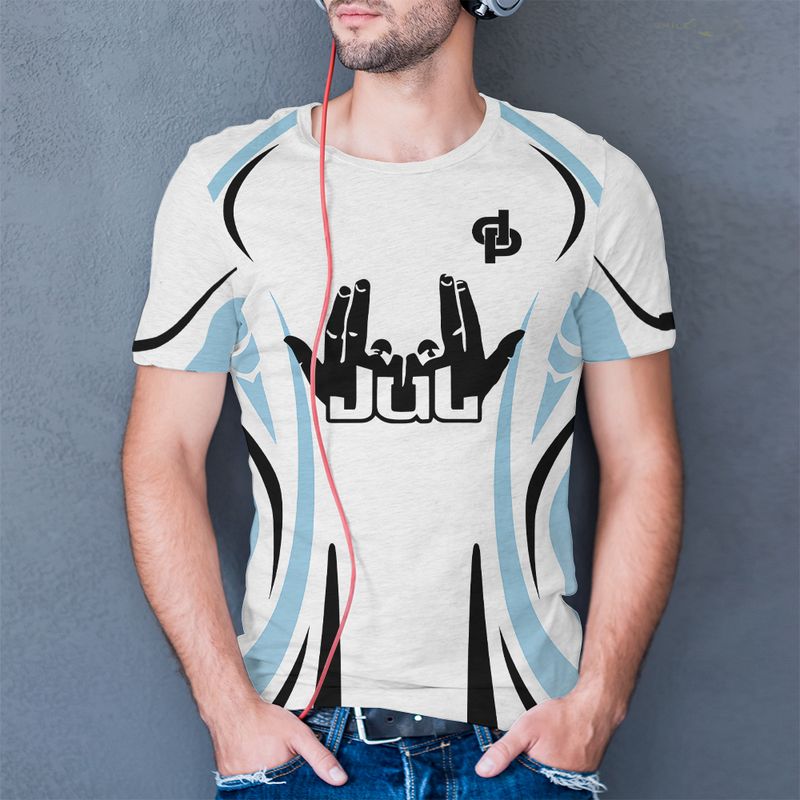 2025 New JUL T-shirts Men And Women Pink Breathable Quick-drying Training DP Football Jerseys Summer Fashion Casual Sports Tops_voghion.com