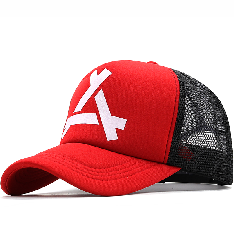 Zomer Unisex Heren Vissen Baseball Caps Dames Ademend Mesh Snapback Hoeden Rood Zwart Casual Sport Hoeden 3D Print Cap_voghion.com