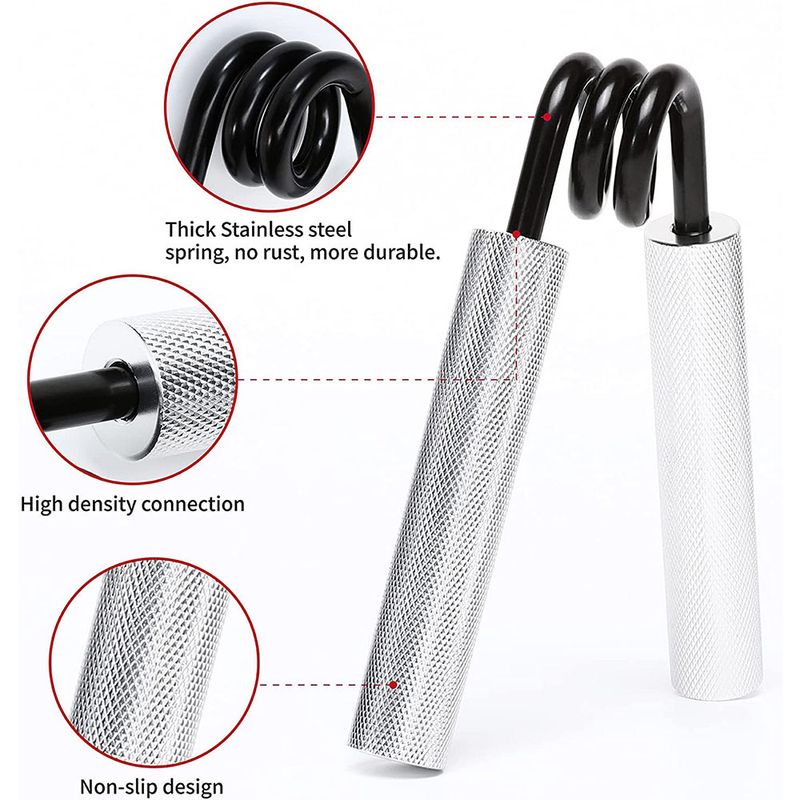 Fitness Ausrüstung Metal Gripper Hand Trainer Grip Ball Fanger Übung Rehabilitatioun Dynamometer Set Handgelenk Kraaft Arm Kraaft Apparat_voghion.com