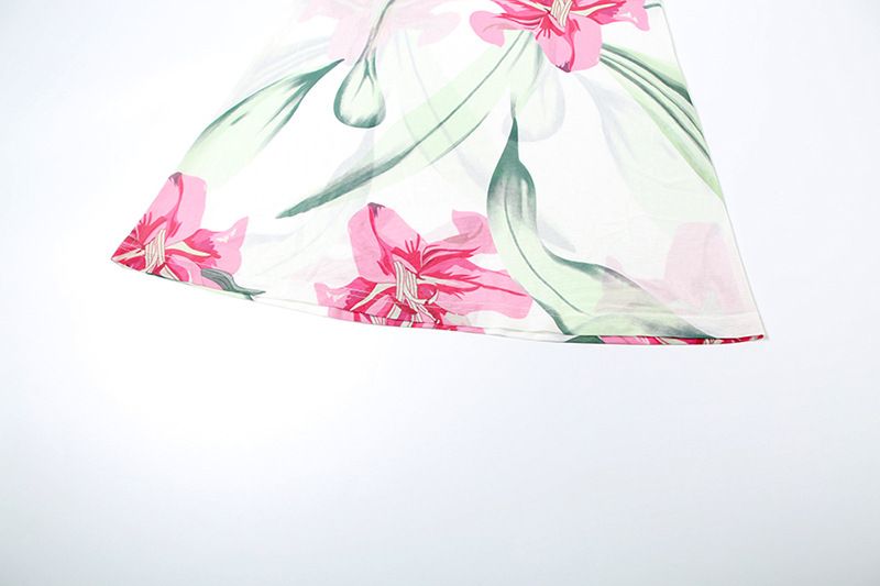 Traje de falda con estampado envolvente de cintura alta sexy para mujer_voghion.com