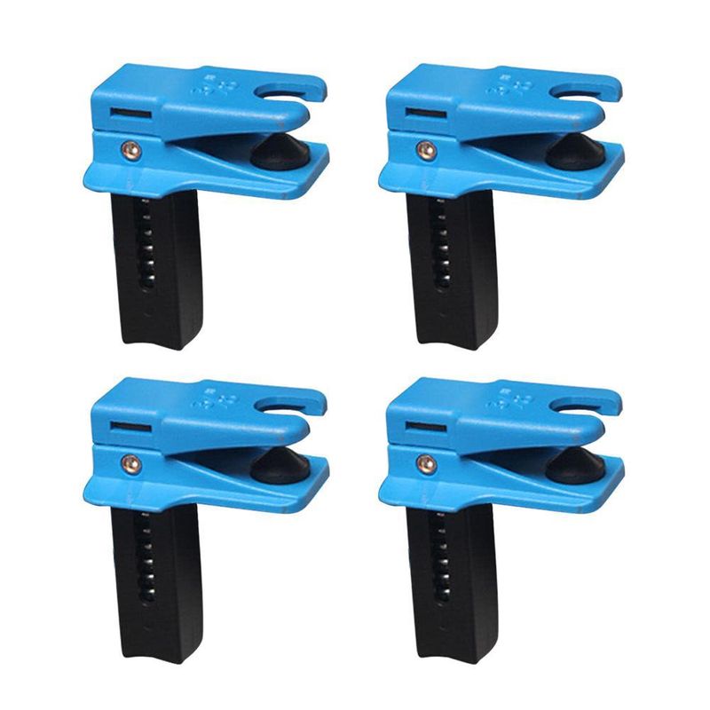 Compatibil cu scule de reparații și întreținere auto de mai multe dimensiuni. Set de 4 cleme verticale pentru țevi de ulei._voghion.com