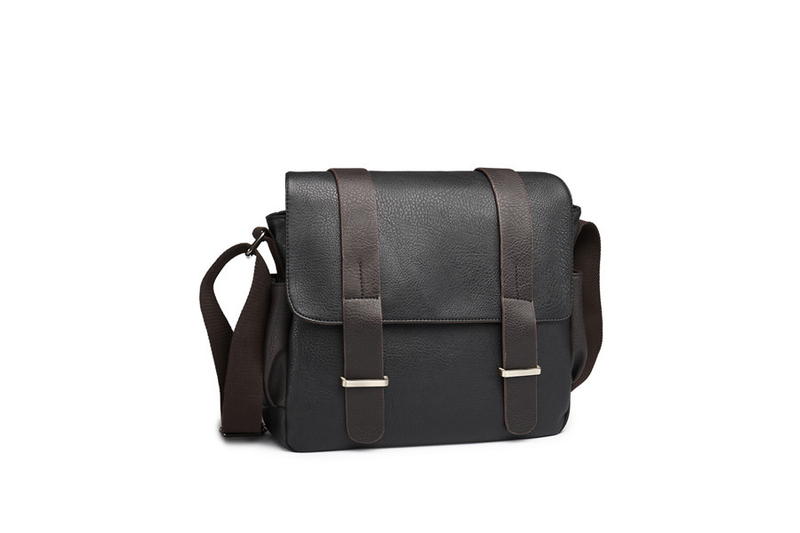Moda casual bolsa de ombro de lona versão coreana bolsa de arquivo de computador bolsa de viagem crossbody bolsa masculina_voghion.com