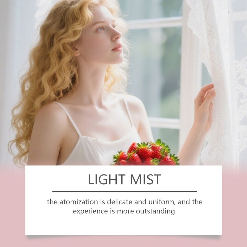 Parfum corporel à la fraise, vaporisateur portable longue tenue, doux et délicat, léger et vaporisateur_voghion.com