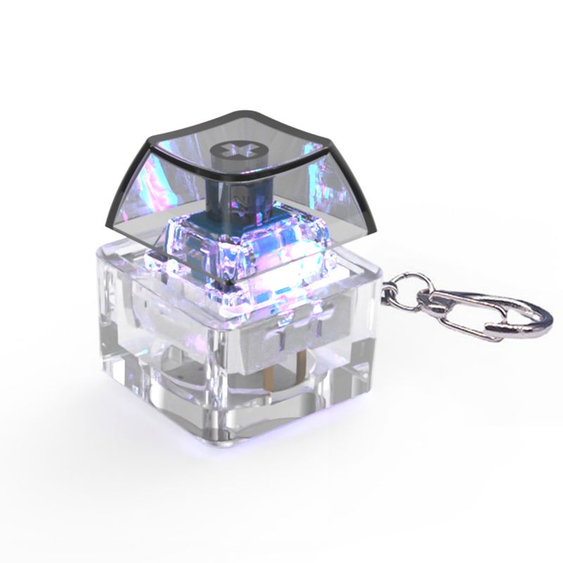 Tastatură mecanică experiență de decompresie jucărie pandantiv breloc cu șapte culori_voghion.com